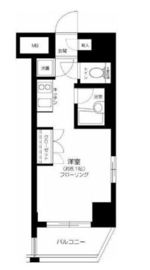 ガリシアヒルズ西麻布WEST 5階 間取り図