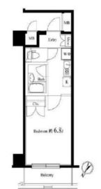 ヴェルトウォーターフロント 2階 間取り図