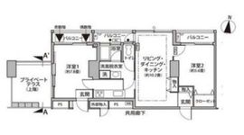 東雲キャナルコートCODAN 11-719 間取り図