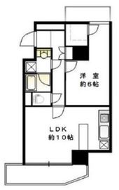 レジーナエビス 308 間取り図
