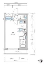 ルネサンスコート三軒茶屋カルム 304 間取り図