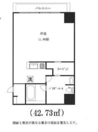 東麻布アパートメント 303 間取り図