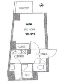 ホーヨー東京レジデンス赤坂3丁目 1階 間取り図