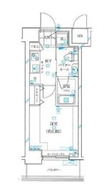 ガリシア浜松町 10階 間取り図