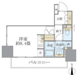 ブリリア亀戸 2階 間取り図