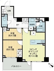 パークハウス代官山テラス 3階 間取り図