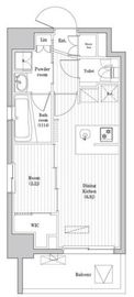 アジールコート蒲田 103 間取り図