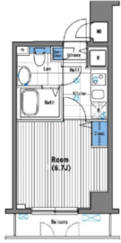 グランド・ガーラ三田 2階 間取り図