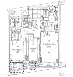 パークホームズ目黒ザレジデンス 5階 間取り図