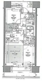 ザ・ガーデンテラス目黒 18階 間取り図