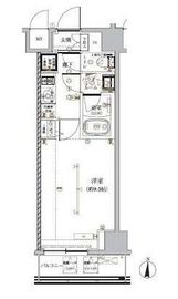 ルクレ墨田緑Ⅰ 403 間取り図