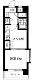 シティスクエア恵比寿 2階 間取り図