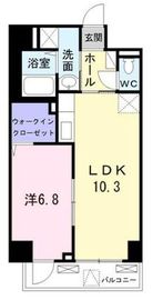 ボヌールトーキササヅカ 302 間取り図