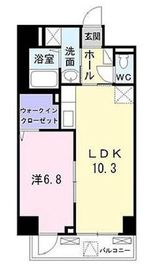 ボヌールトーキササヅカ 1102 間取り図