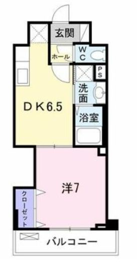 ボヌールトーキササヅカ 803 間取り図