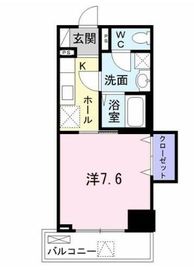 ボヌールトーキササヅカ 204 間取り図