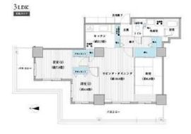ベルタワー 32F1 間取り図