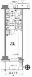 MFPRコート木場公園 809 間取り図