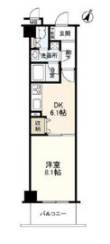 ルピナス渋谷桜丘ガーデンコート 1階 間取り図