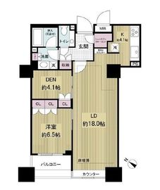 ガレリアグランデ 13階 間取り図