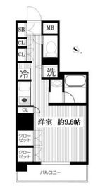 ラ・コスタ新宿余丁町 4階 間取り図