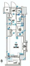 ガリシア浜松町 4階 間取り図