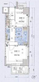 ジェノヴィア浅草橋グリーンヴェール 10階 間取り図