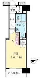 メゾンカルム代々木公園 402 間取り図