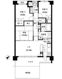 エスティメゾン巣鴨 103 間取り図