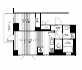 セリーズ門前仲町 901 間取り図