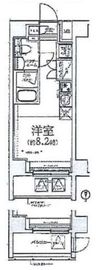 エルフォルテ品川フェリス 6階 間取り図