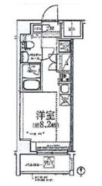 エルフォルテ品川フェリス 4階 間取り図