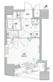 ラグジュアリーアパートメント中目黒 2階 間取り図