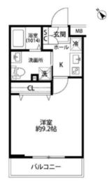 プレール・ドゥーク学芸大学2 206 間取り図