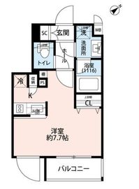 プレール・ドゥーク学芸大学2 210 間取り図