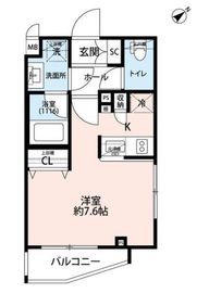 プレール・ドゥーク学芸大学2 211 間取り図