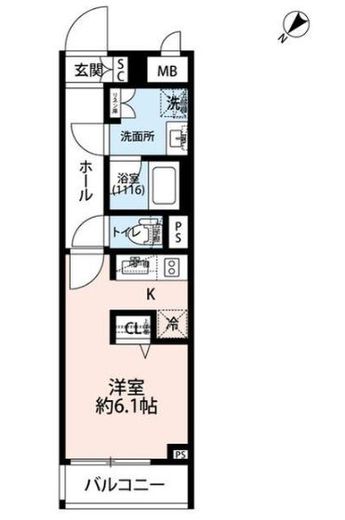 プレール・ドゥーク学芸大学2 103 間取り図