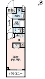 プレール・ドゥーク学芸大学2 402 間取り図