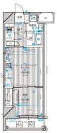 シティインデックス武蔵小山 1階 間取り図