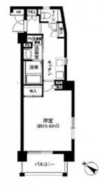 オリンピア代々木 408 間取り図