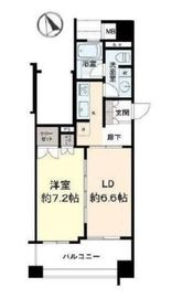 アパガーデンズ新宿戸山公園 2階 間取り図