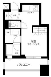 リビオレゾン本郷 4階 間取り図