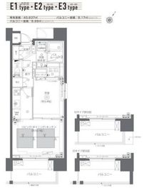 ZOOM日本橋蛎殻町 10階 間取り図