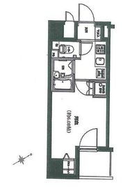 ドルチェ京橋壱番館 2階 間取り図