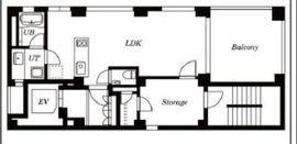 ザ・サクラレジデンス小舟町 4F2 間取り図