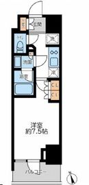 プライマル浅草言問通 304 間取り図