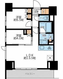 プライマル浅草言問通 406 間取り図