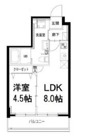 ミナモ浅草橋 502 間取り図