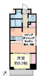 ドゥーエ浅草橋2 702 間取り図