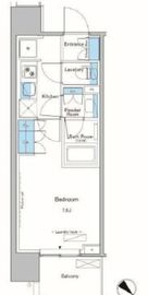 ルフォンプログレ滝野川 202 間取り図